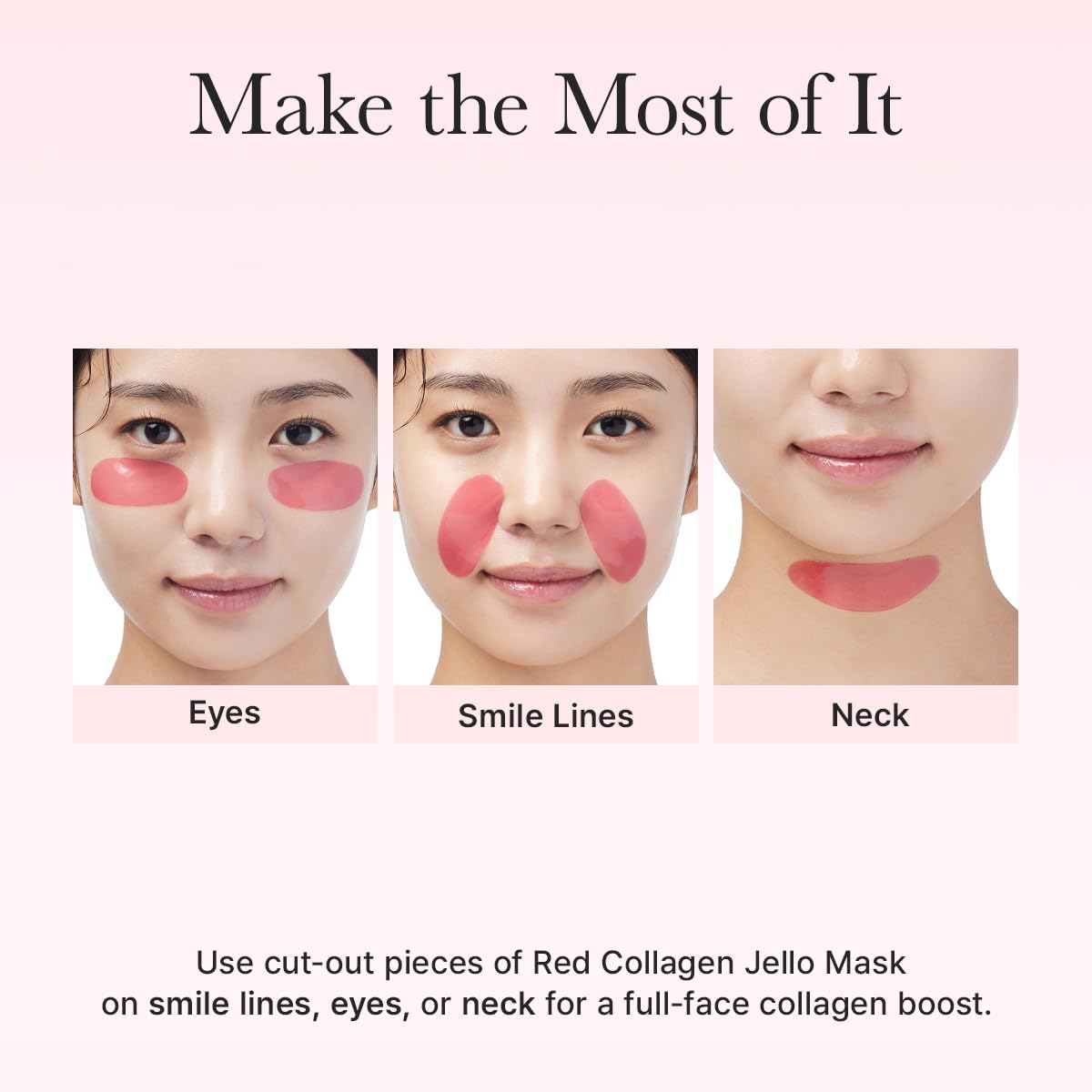 ARENCIA Red Collagen Jello Mask – Plump & Hydrating Overnight Hydrogel Mask (4ea) ❤️✨ - Lahab Beauty | لهب بيوتي