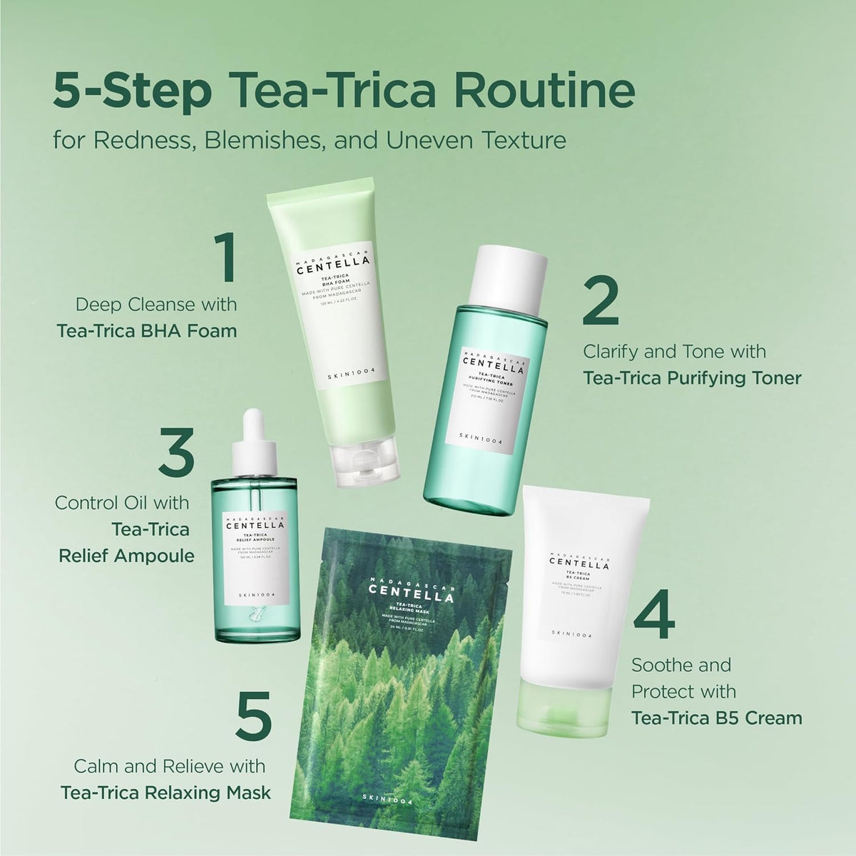 SKIN1004 Tea-Trica Spot Cream (20ml / 0.68 fl oz) 🌿✨ - Lahab Beauty | لهب بيوتي