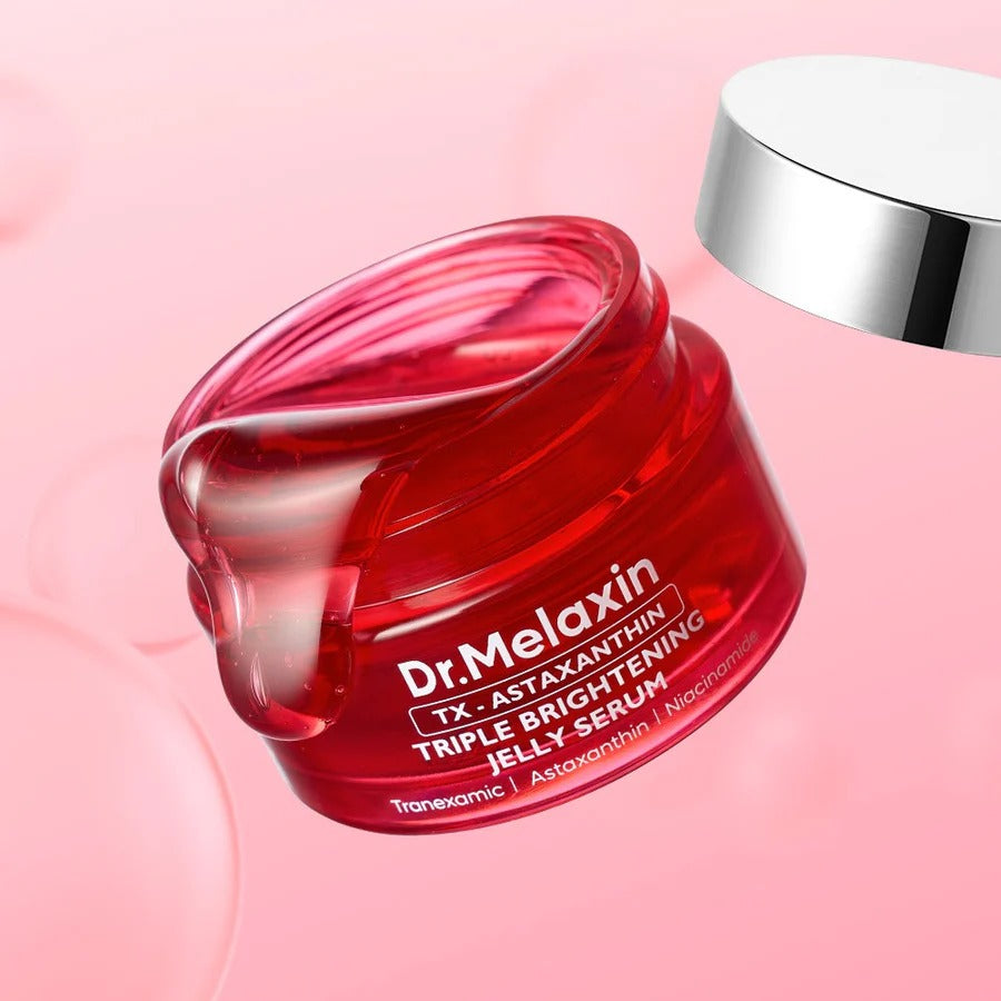 Dr.Melaxin TX-Astaxanthin Triple Brightening Jelly Serum 30ml - Lahab Beauty | لهب بيوتي