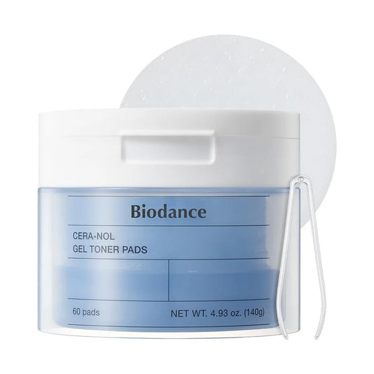 [Biodance] Cera-nol Gel Toner Pads (60 pads) - Lahab Beauty | لهب بيوتي