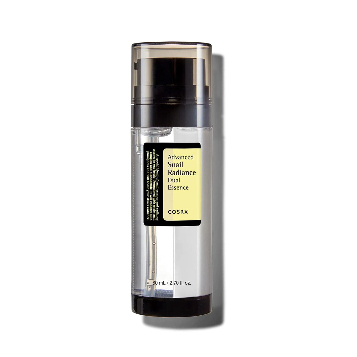 [Cosrx] Advanced Snail Radiance Dual Essence – Double the Power, Double the Glow 80ml - Lahab Beauty | لهب بيوتي