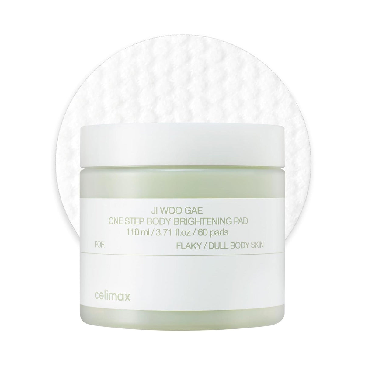[Celimax] Ji.Woo.Gae ONE STEP Body Brightening Pad | 110ml (60 pads) - Lahab Beauty | لهب بيوتي