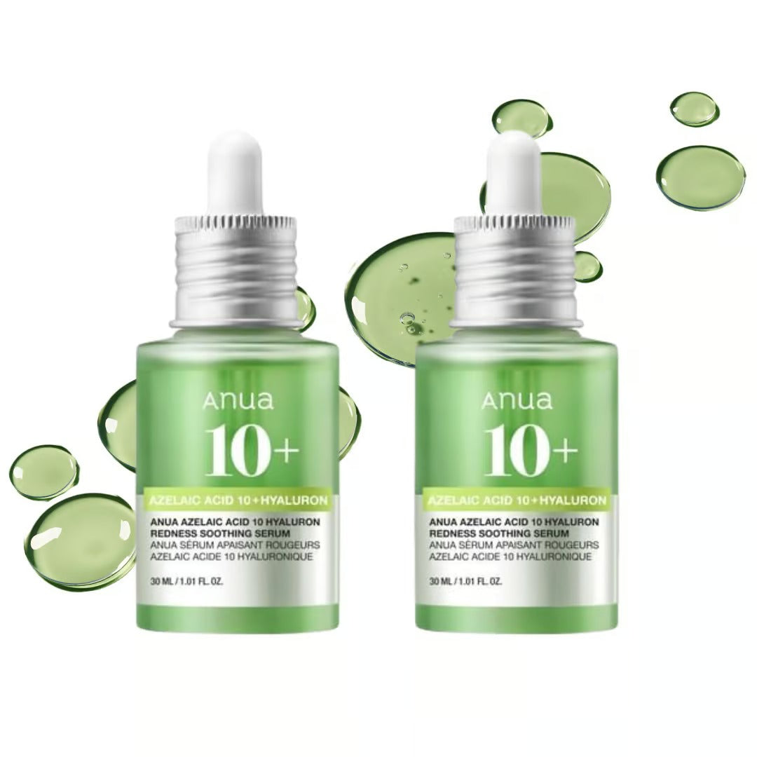 [Anua] Azelaic Acid 10 Hyaluron Redness Soothing Serum 30ml Set - Lahab Beauty | لهب بيوتي