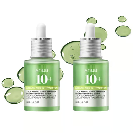 [Anua] Azelaic Acid 10 Hyaluron Redness Soothing Serum 30ml Set - Lahab Beauty | لهب بيوتي