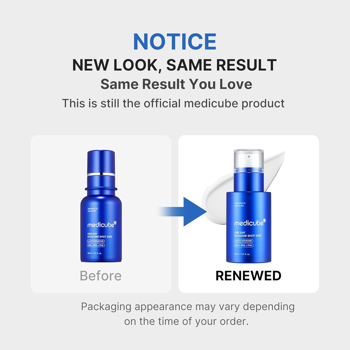 MEDICUBE One Day Exosome Shot Pore Serum 2000 – 30ml - Lahab Beauty | لهب بيوتي