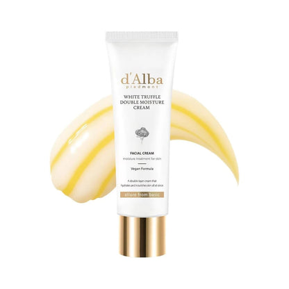 d’Alba Piedmont Italian White Truffle Double Moisture Cream (Tube, 60ml) - Lahab Beauty | لهب بيوتي