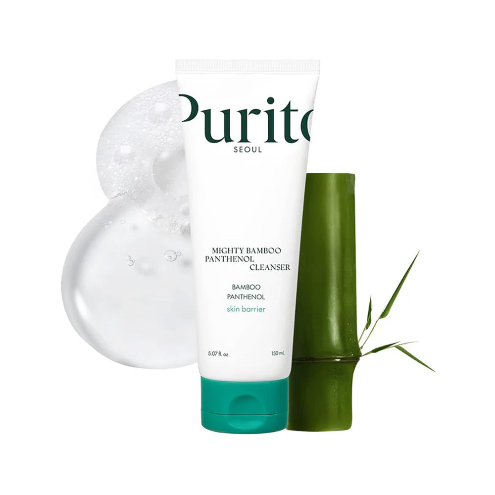 [PURITO] Mighty Bamboo Panthenol Cleanser - 150 ml - Lahab Beauty | لهب بيوتي