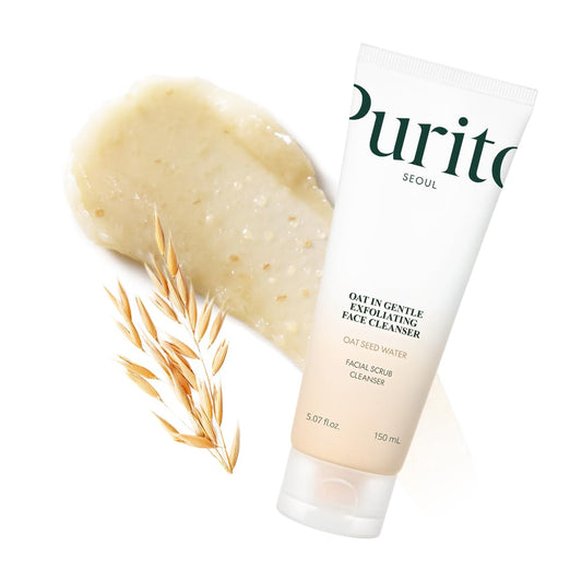 Purito Oat Exfoliating Facial Polish Cleanser - 150ml - Lahab Beauty | لهب بيوتي