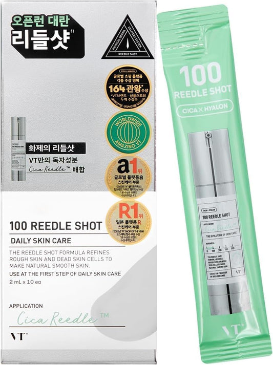 [VT COSMETICS] 100 REEDLE SHOT STICK POUCH (10ea) - Lahab Beauty | لهب بيوتي