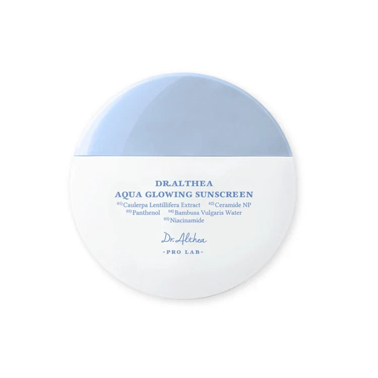 Dr.Althea Green Tea Fresh + Aqua Glowing Sunscreen Set - Lahab Beauty | لهب بيوتي