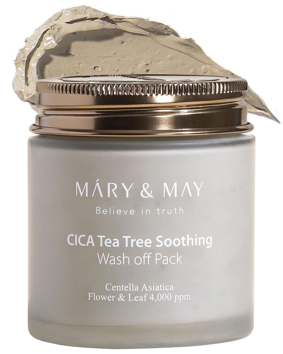 Mary&May Vegan Cica Tea Tree Soothing Wash Off Pack - 120g - Lahab Beauty | لهب بيوتي