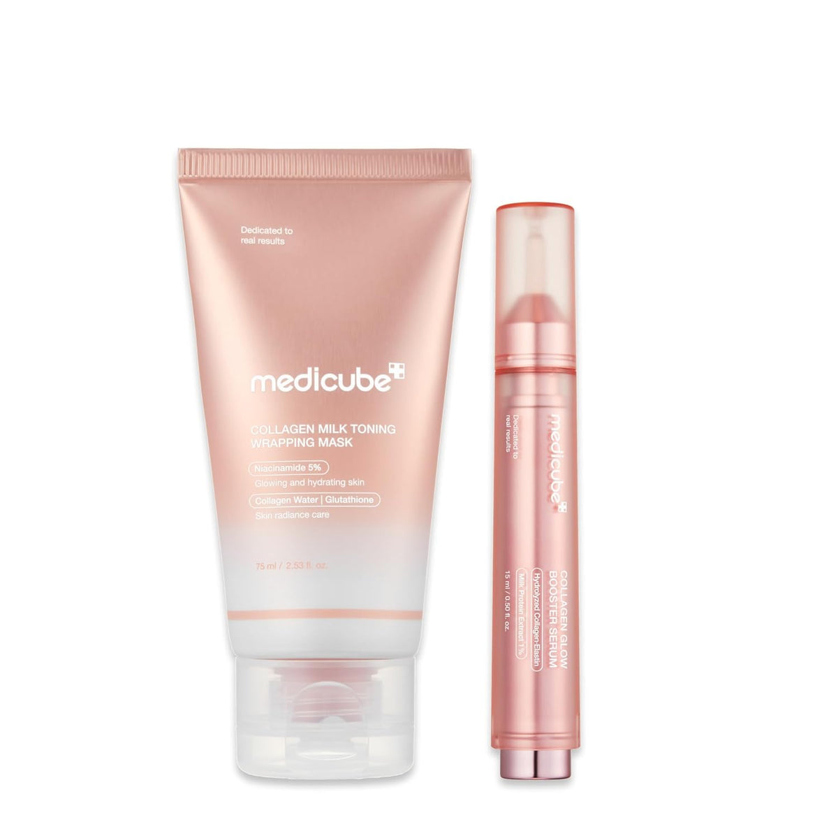 Medicube Milky Collagen Double Glow Lock Duo - Lahab Beauty | لهب بيوتي