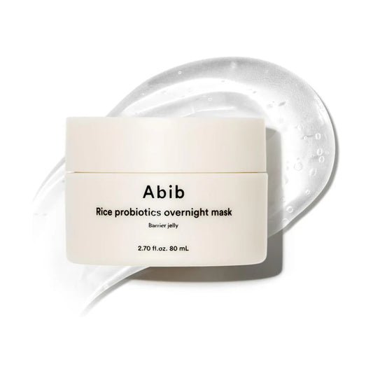 [ABIB] Rice Probiotics Overnight Mask Barrier Jelly 80ml - Lahab Beauty | لهب بيوتي