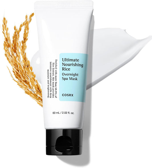 [COSRX] Ultimate Nourishing Rice Overnight Mask 60ml - Lahab Beauty | لهب بيوتي