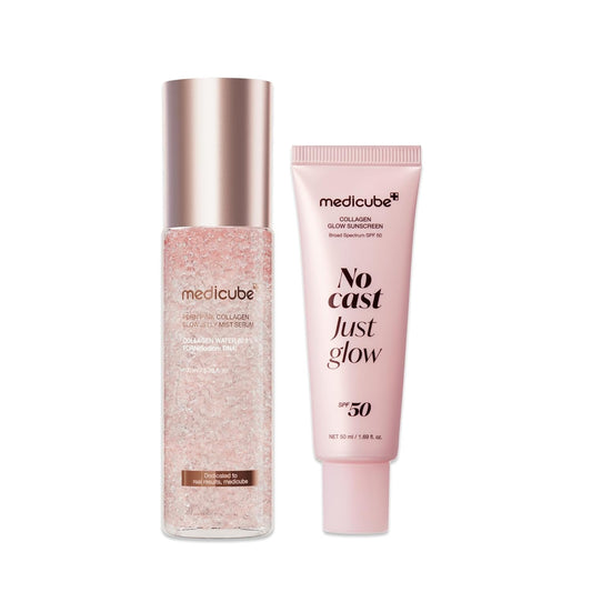 Medicube PDRN Sun Care & Glow Duo - Lahab Beauty | لهب بيوتي