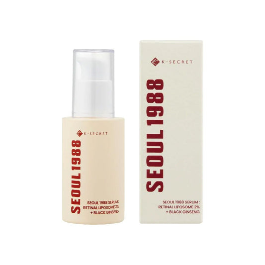 [KSECRET] SEOUL 1988 Serum : Retinal Liposome 2% + Black Ginseng - Lahab Beauty | لهب بيوتي