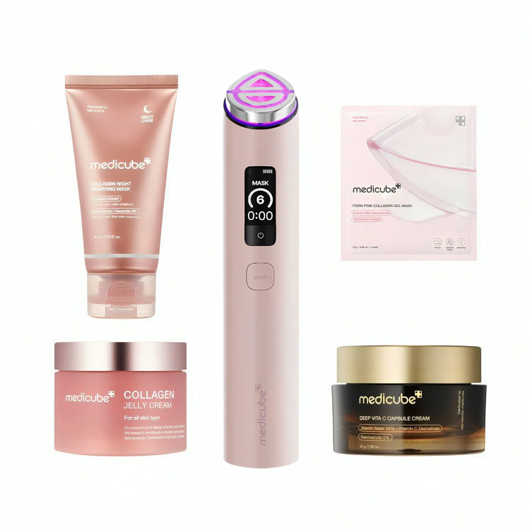 [MEDICUBE] Ultimate Collagen Booster Pink X2 Set - Lahab Beauty | لهب بيوتي