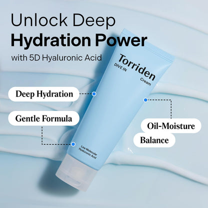 Torriden DIVE IN Cream 80ml - Lahab Beauty | لهب بيوتي