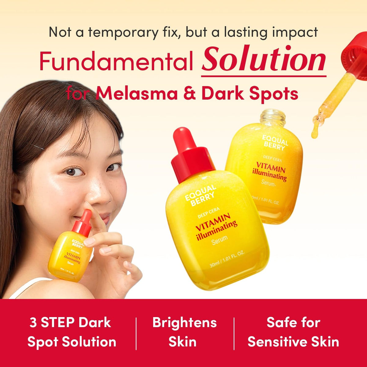 EQQUALBERRY Vitamin C Serum & Toner Set - Lahab Beauty | لهب بيوتي