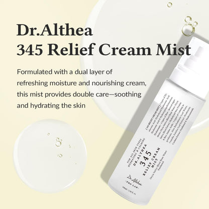 Dr.Althea 345 Relief Cream Mist - 60ml - Lahab Beauty | لهب بيوتي