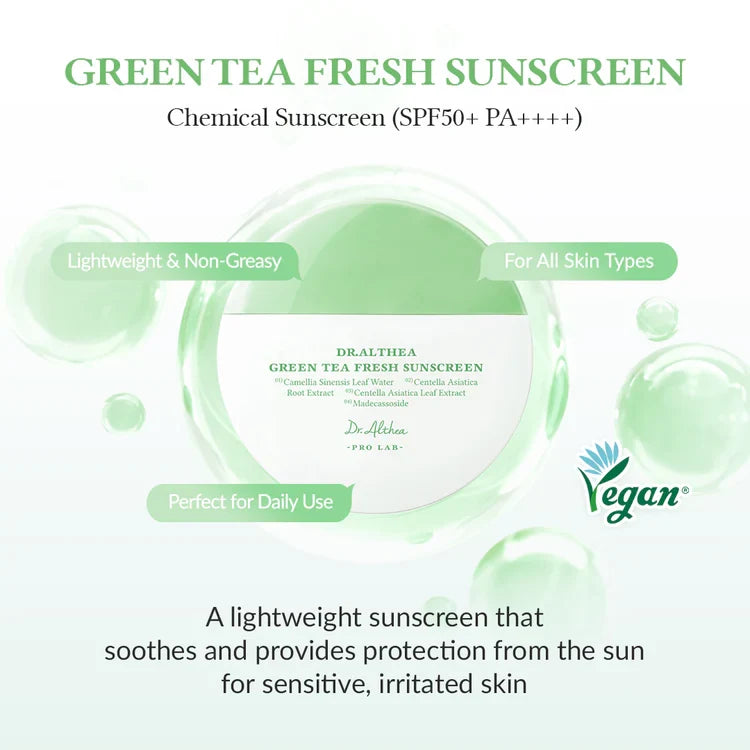 Dr.Althea Green Tea Fresh Sunscreen - Lahab Beauty | لهب بيوتي