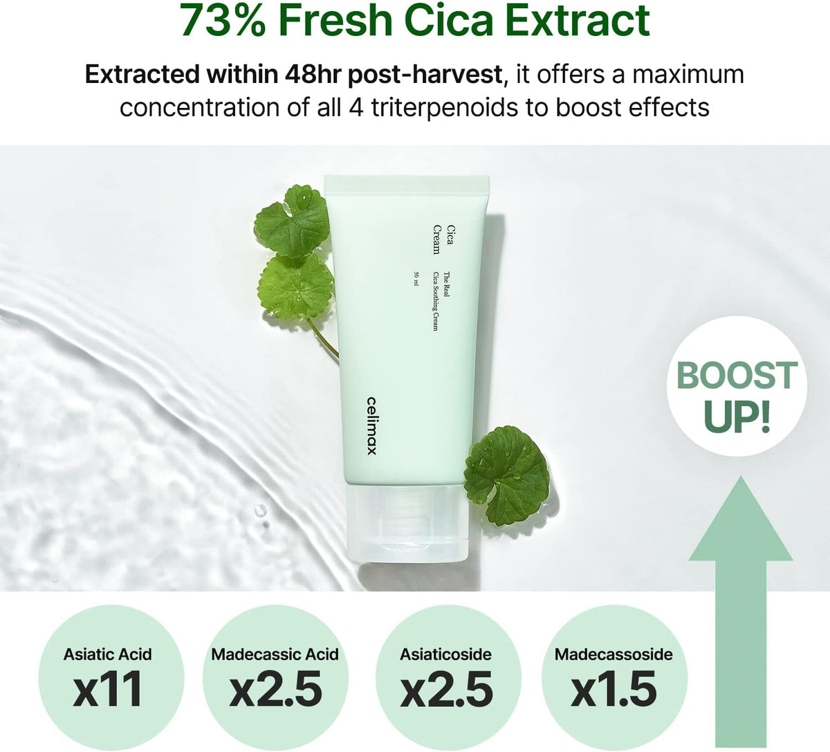 [Celimax] The Real Cica Soothing Cream - Lahab Beauty | لهب بيوتي