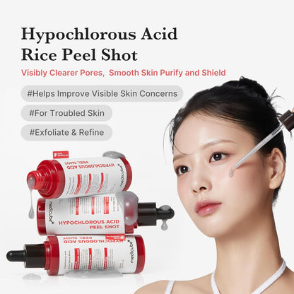 Medicube Hypochlorous Acid Rice Peel Shot - 80ml - Lahab Beauty | لهب بيوتي