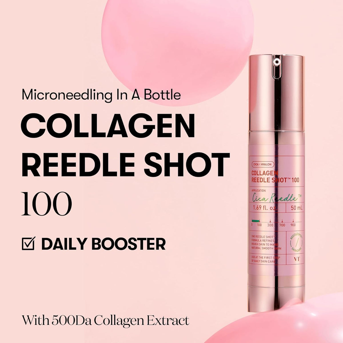 [VT COSMETICS] Pink Reedle Shot 100 – 50 ml - Lahab Beauty | لهب بيوتي