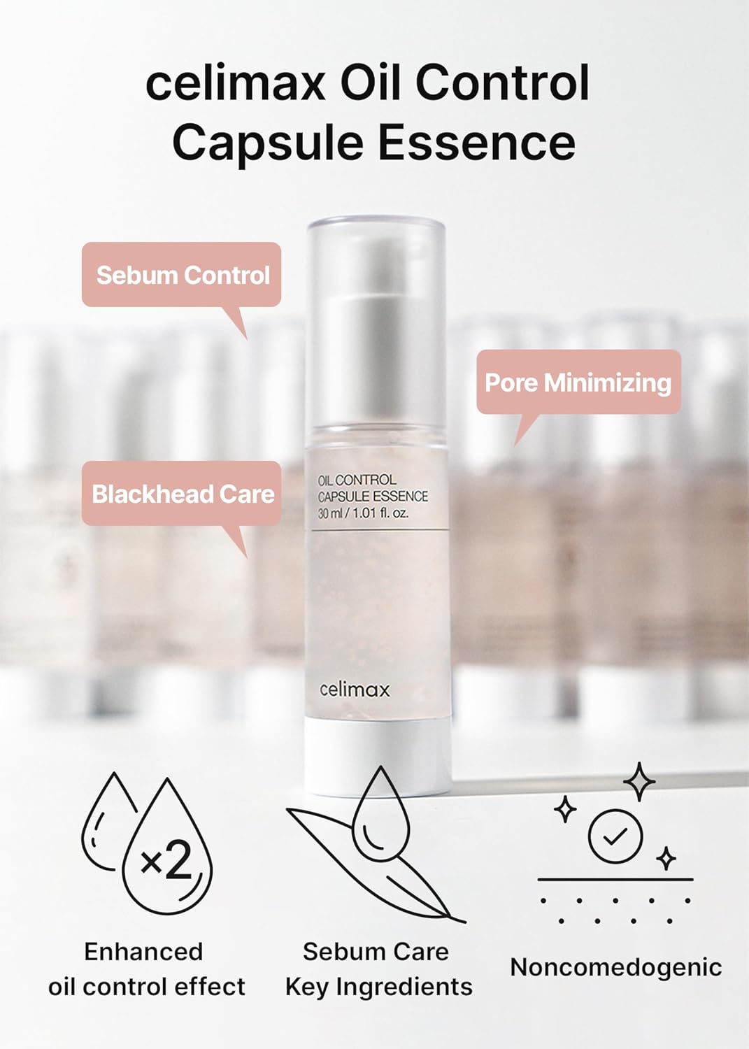 [Celimax] Oil Control Capsule Essence - Lahab Beauty | لهب بيوتي