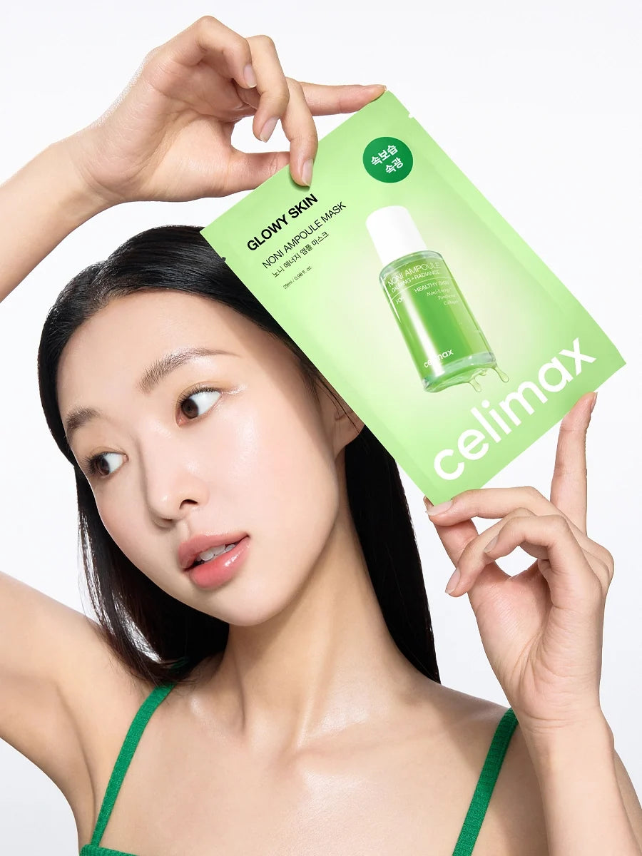 [Celimax] Glowy Skin Noni Ampoule Mask 29 ml - Lahab Beauty | لهب بيوتي