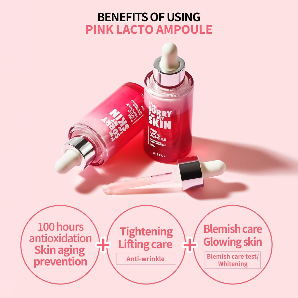 I'M SORRY FOR MY SKIN Facial Skin Ampoule 30ml - Lahab Beauty | لهب بيوتي