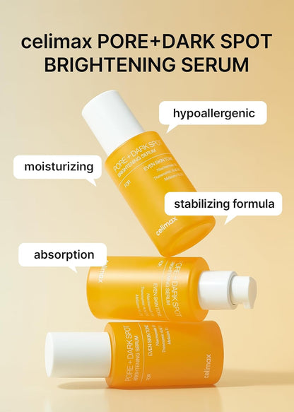 [celimax] Pore+Dark Spot Brightening Serum 30ml - Lahab Beauty | لهب بيوتي