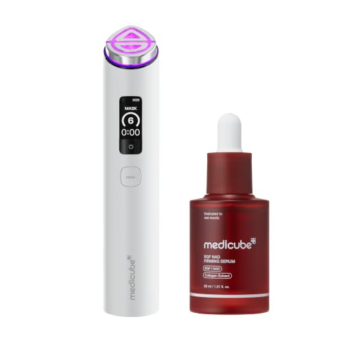 Medicube Age-Defying Duo: NAD Serum + Booster Pro X2 White - Lahab Beauty | لهب بيوتي