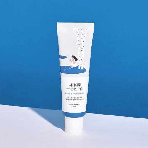 Round Lab Birch Juice Moisturising Sun Cream SPF50+ / PA++++ (50ml) - Lahab Beauty | لهب بيوتي