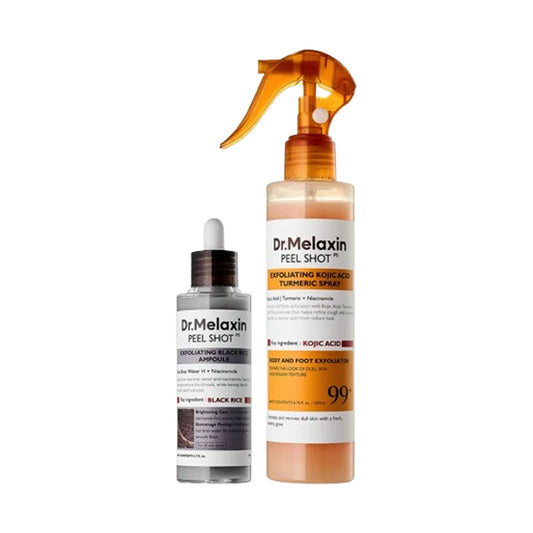 Dr.Melaxin Body & Face Peel Shot Duo - Lahab Beauty | لهب بيوتي