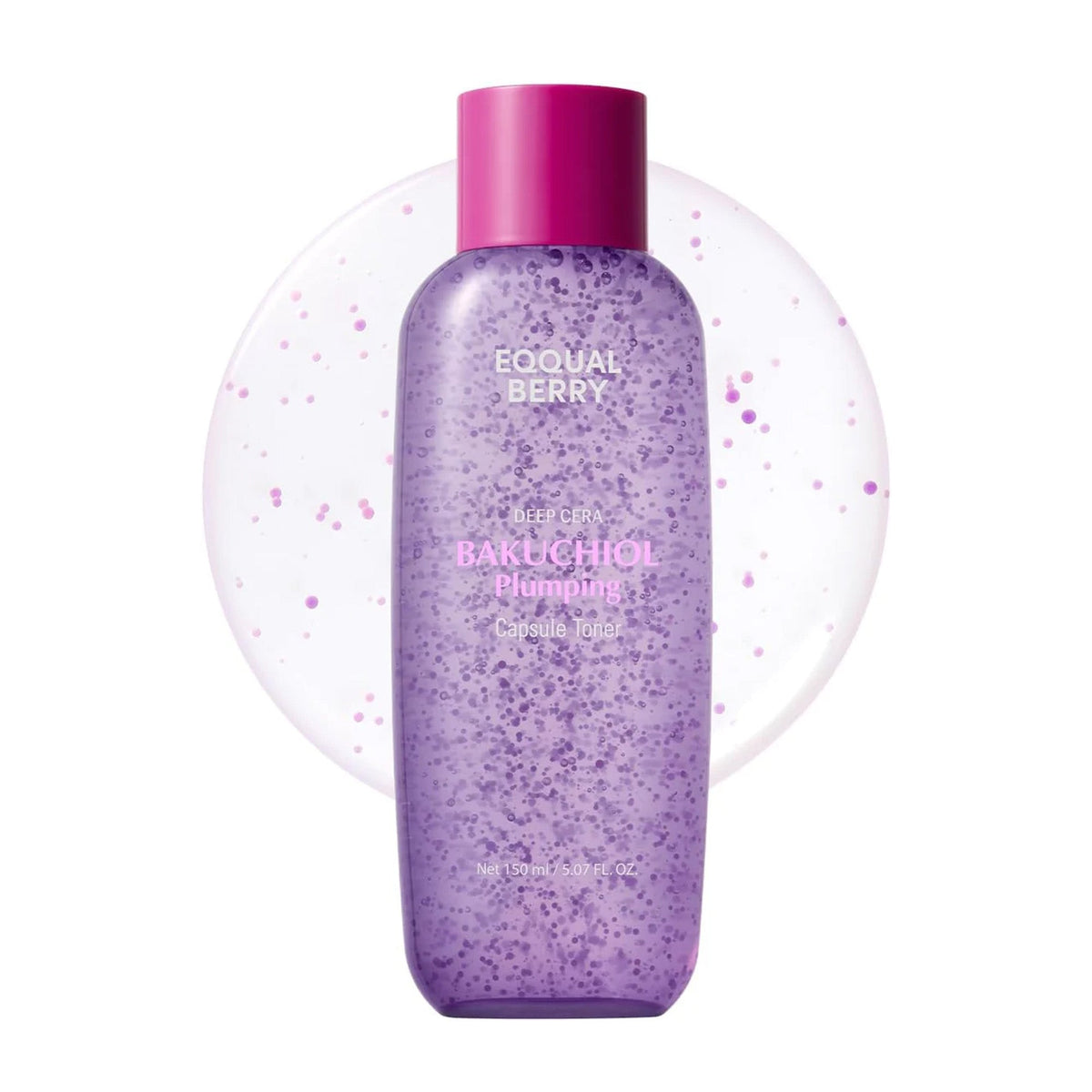 EQQUALBERRY Bakuchiol Plumping Capsule Toner 150ml - Lahab Beauty | لهب بيوتي