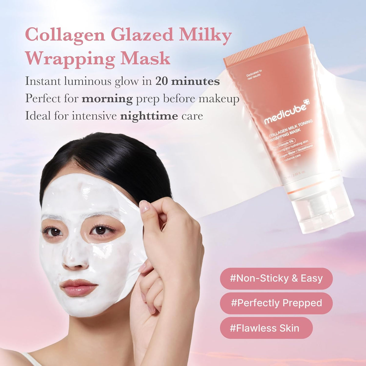 Medicube Milky Collagen Double Glow Lock Duo - Lahab Beauty | لهب بيوتي