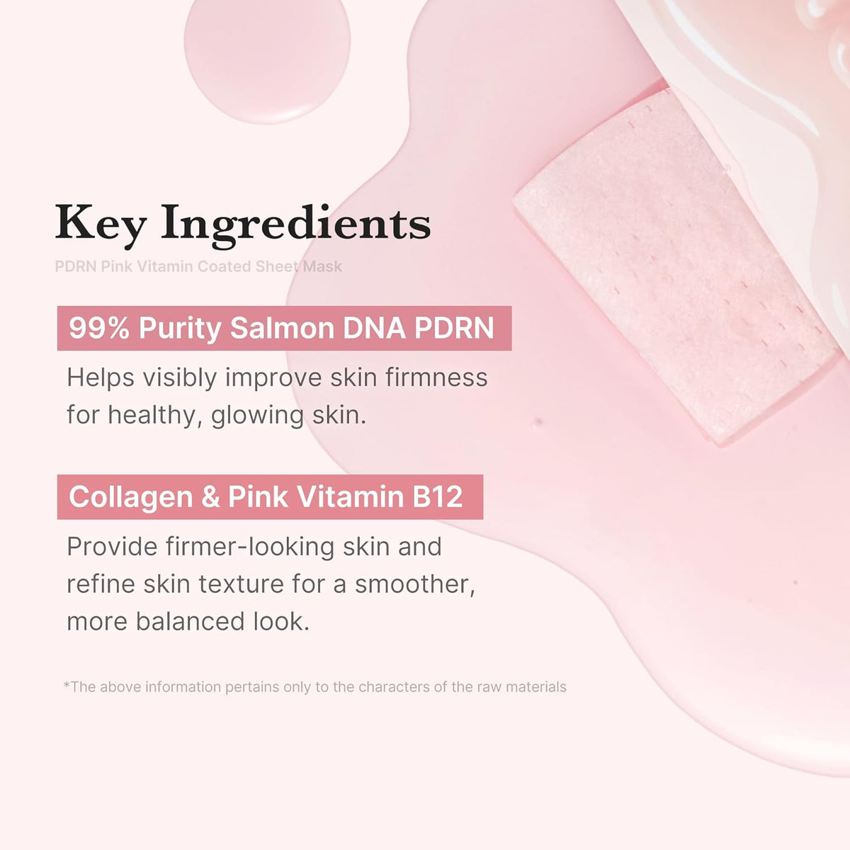 Medicube Salmon DNA PDRN Pink Vita Coating Sheet Mask - Lahab Beauty | لهب بيوتي