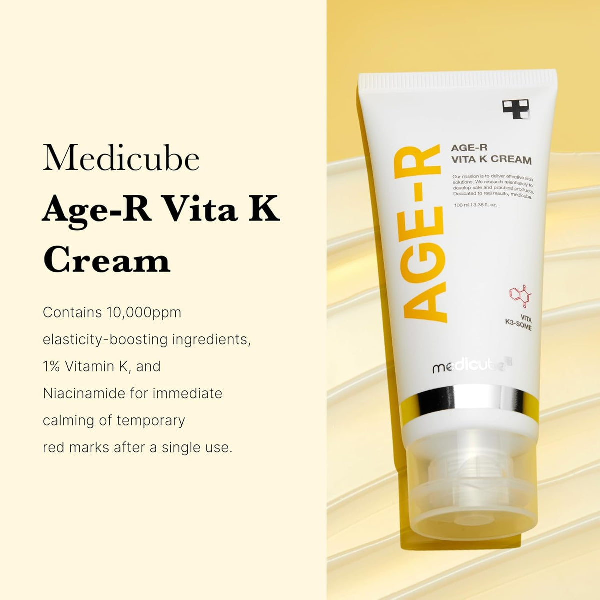 Medicube Age-R VITA K Cream for Skin Care Devices - 100ml - Lahab Beauty | لهب بيوتي