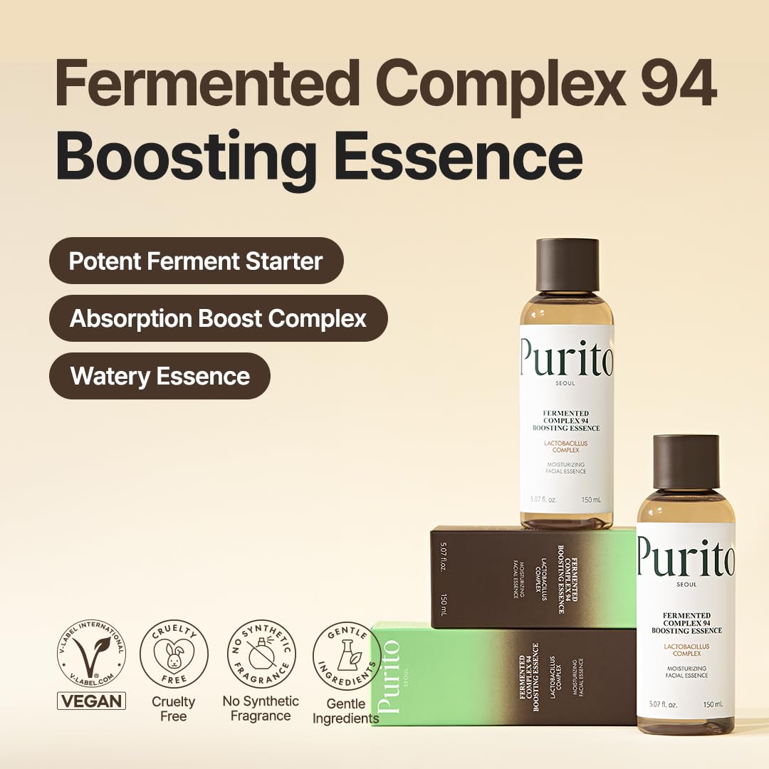 PURITO Fermented Complex 94 Boosting Essence 150ml - Lahab Beauty | لهب بيوتي
