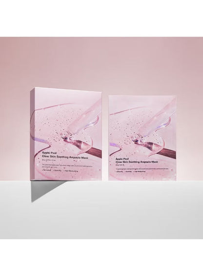 SUNGBOON EDITOR Apple Peel Glow Skin Soothing Ampoule Mask (23ml x 10 Sheets) - Lahab Beauty | لهب بيوتي