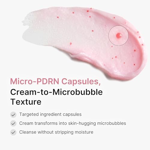 medicube Mini Booster Pro Plus Pink Cleansing Duo Set: Mini Booster Pro Cleansing Device Pink and PDRN Capsule Foam Cleanser | Pore, Makeup, Excess Sebum Care | Deep Cleansing Routine, Korean Skincare - Lahab Beauty | لهب بيوتي