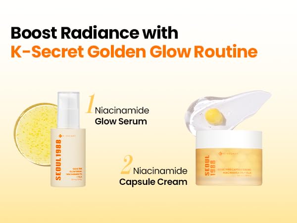 K-SECRET SEOUL 1988 Niacinamide Glow Serum - Lahab Beauty | لهب بيوتي
