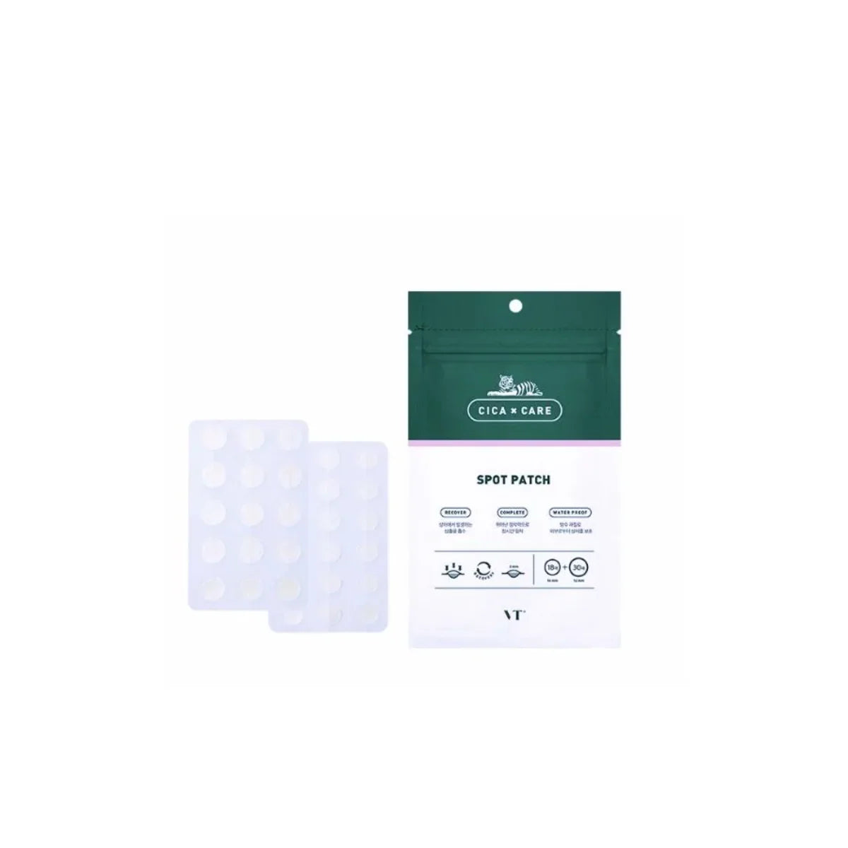 [VT COSMETICS] CICA Spot Patch – Hydrogel Acne Patches - Lahab Beauty | لهب بيوتي