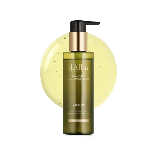 d'Alba Piedmont Italian White Truffle Mild Skin Balancing Vegan Cleanser - Lahab Beauty | لهب بيوتي