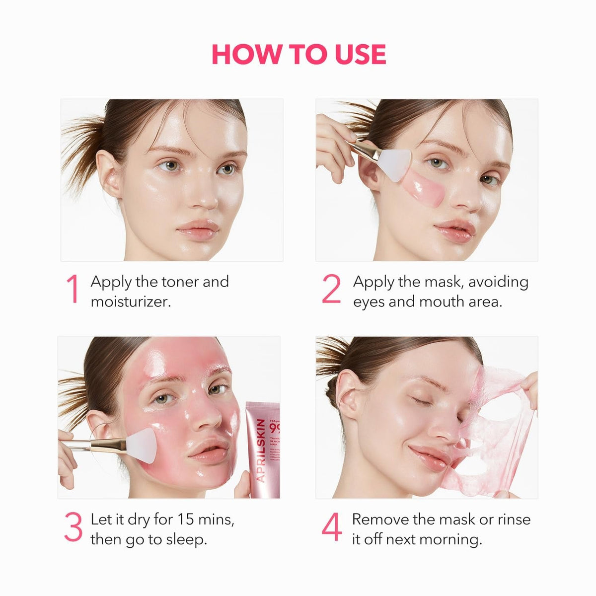 APRILSKIN TXA Niacinamide 99 Overnight Wrapping Mask - 80ml - Lahab Beauty | لهب بيوتي