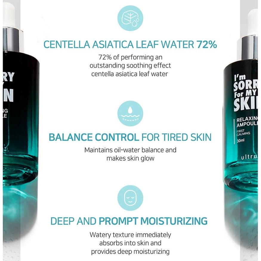 I'M SORRY FOR MY SKIN Facial Skin Ampoule 30ml - Lahab Beauty | لهب بيوتي
