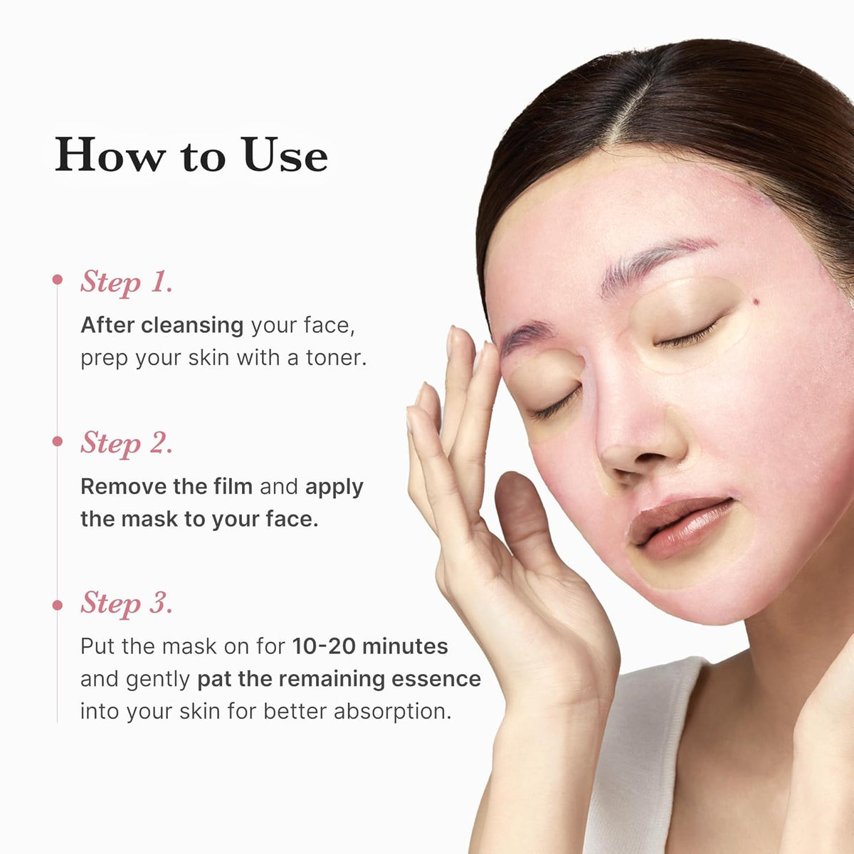 Medicube Salmon DNA PDRN Pink Vita Coating Sheet Mask - Lahab Beauty | لهب بيوتي