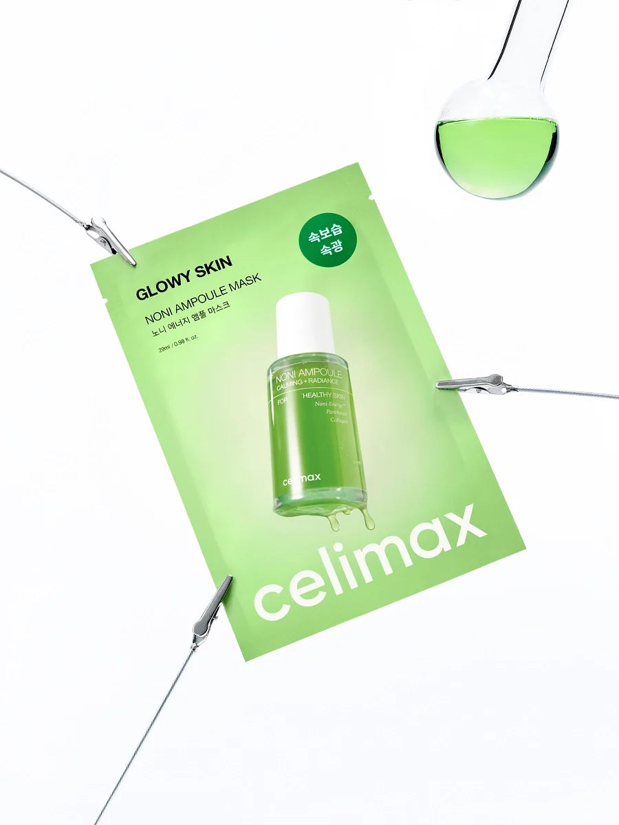[Celimax] Glowy Skin Noni Ampoule Mask 29 ml x 10ea - Lahab Beauty | لهب بيوتي