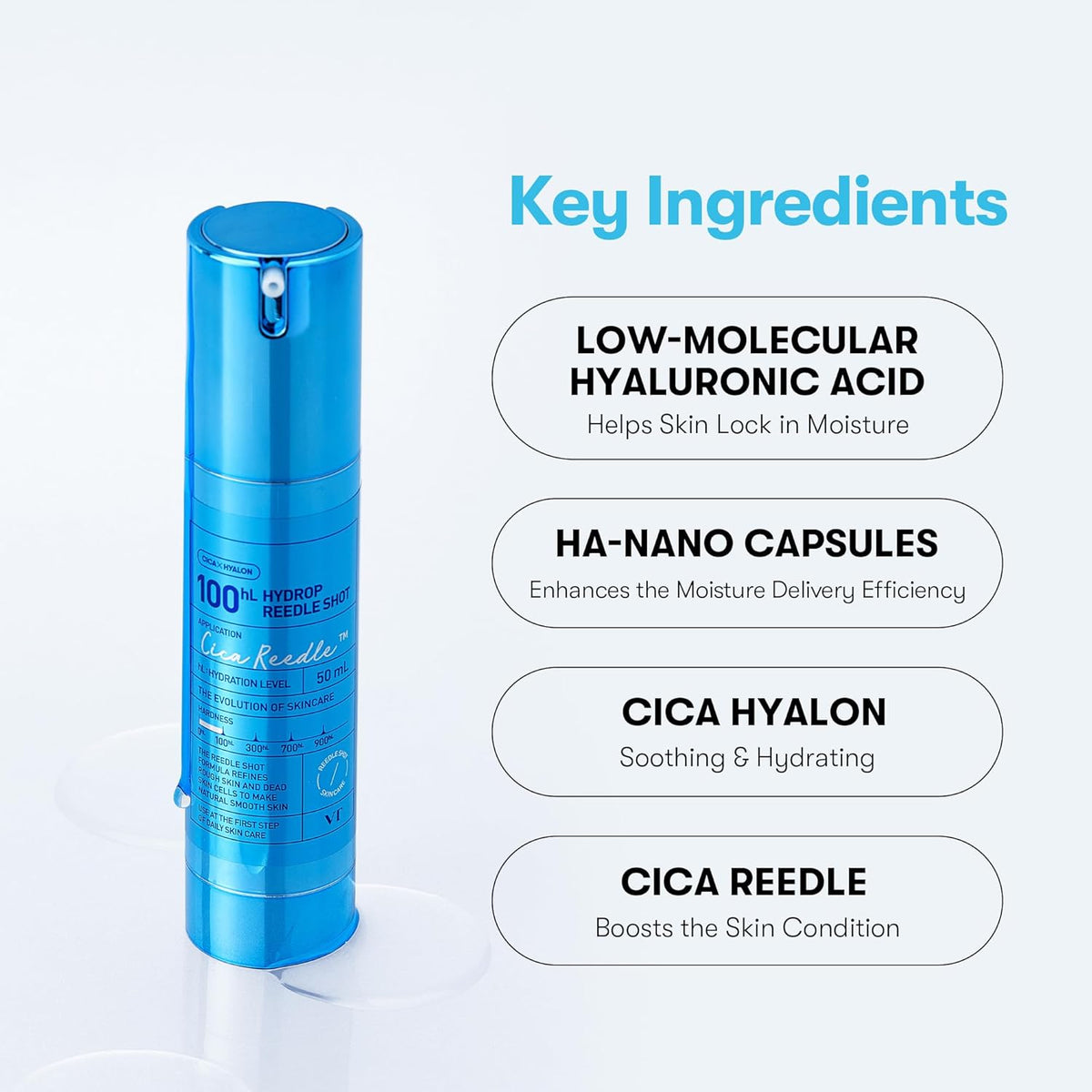 [VT COSMETICS] Hydrop Reedle Shot 100hL – 50 ml - Lahab Beauty | لهب بيوتي